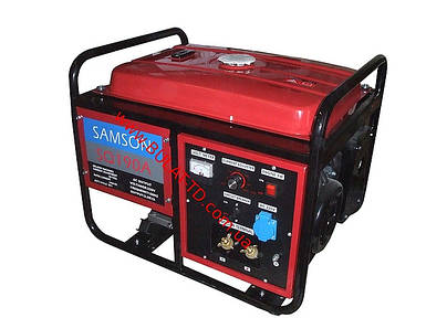 Бензиновий Генератор зварювальний Samson SQ-190A завод виробник "WEIMA"