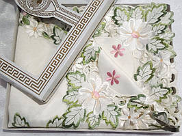 Скатертина 150*220 см. "ромашки"