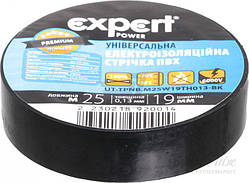 Ізострічка Expert Power ПВХ 0,13x19 мм 25 м чорна ПВХ