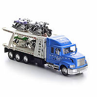 Іграшковий вантажівка з платформою для машинок IM76A