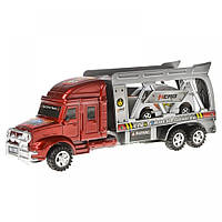 Іграшковий вантажівка з платформою для машинок IM96A