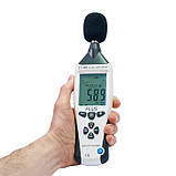 Шумомір з USB Flus "ET-956" (dBA+dBC, 30...130 дБ ±1.4 дБ, 32...8000 Гц), фото 6