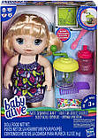 Baby Alive Пупс лялька з блендером блондинка Sweet Spoonfuls Blonde Baby Doll Girl, фото 2