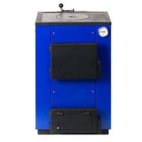 Котел твердопаливний Максітерм кантрі 12 кВт із плитою