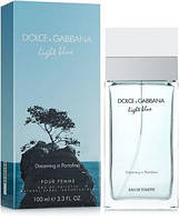 Женская туалетная вода Dolce & Gabbana Light Blue Dreaming in Portofino (Лайт Блю Дрим ин Портофино) 100 мл