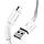 Кабель USB Baseus Mini MicroUSB 2.4A 1m, White (CAMSW-02), фото 6