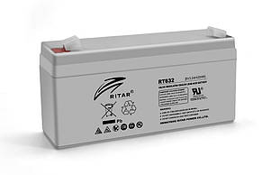 Акумулятор AGM Ritar (6В -3,2 Ач) RT632