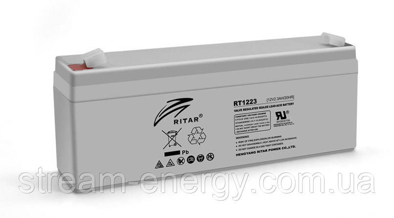 Акумулятор AGM Ritar (12В -2,3 Ач) RT1223