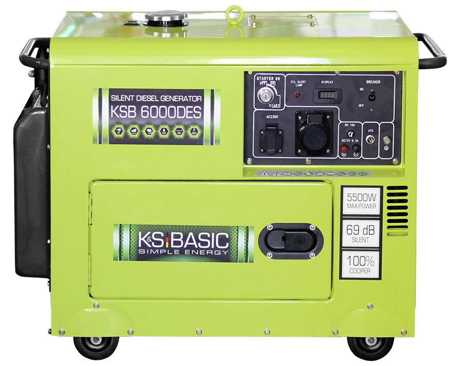 Генератор дизельний K&S Basic KSB 6000DES ATSR (5,5 кВт)