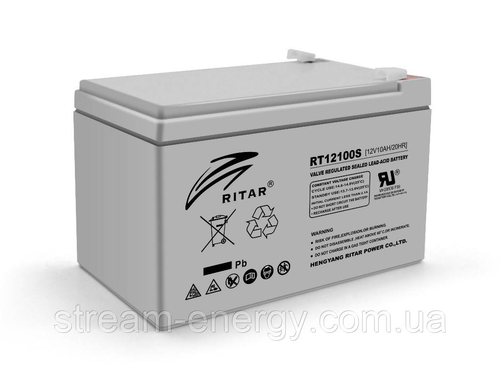 Аккумулятор AGM Ritar (12В -10Ач) RT12100S