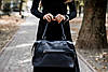 Жіноча шкіряна сумка 47 синя, фото 10