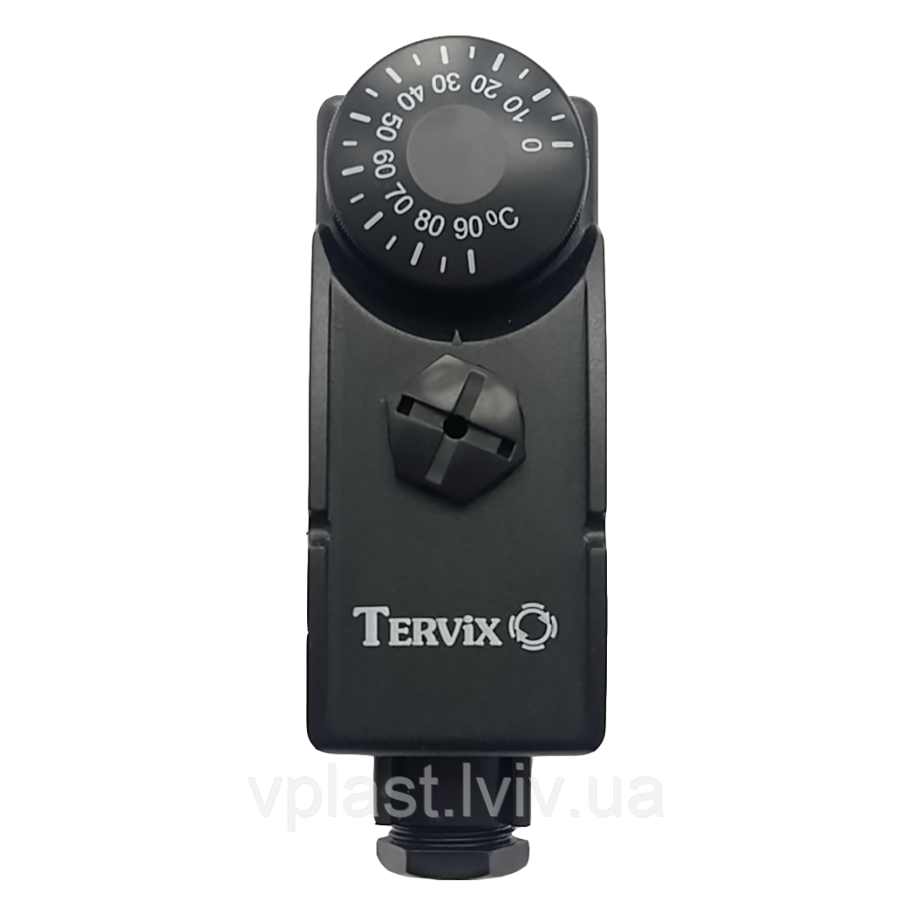 Термостат Tervix Pro Line механічний накладний з термопастою