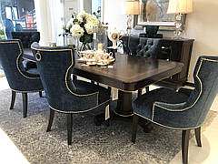 Великий обідній стіл в класичному стилі PMT03 TES MOBILI Сlassic, колір венге
