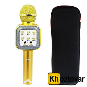 Караоке-мікрофон з чохлом Wster WS-1818 Bluetooth