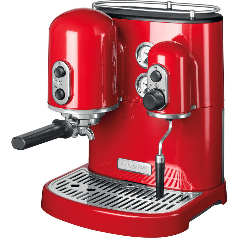 Кавоварка KitchenAid Espresso Artisan 5KES2102EER, червона, фото 1