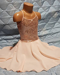 Балетное платье с пайетками  4