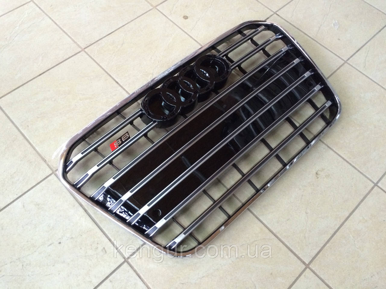 Решетка радиатора Audi A6 C7 2011-2014 - фото 3 - id-p258410667
