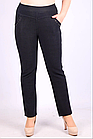 Жіночі брюки з хутром ЛАСТІВКА 697-4 з кишенями 7XL\60 чорний ЛЖЗ-1205020, фото 4