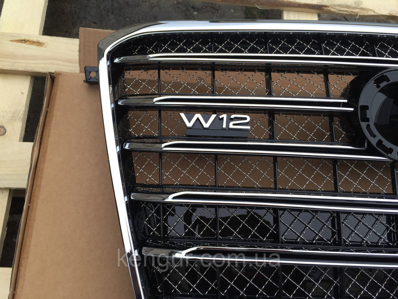 Решетка радиатора Audi A8 W12 - фото 6 - id-p258386755