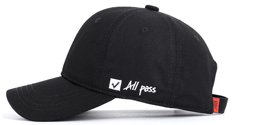 Кепка бейсболка All pass Чорна