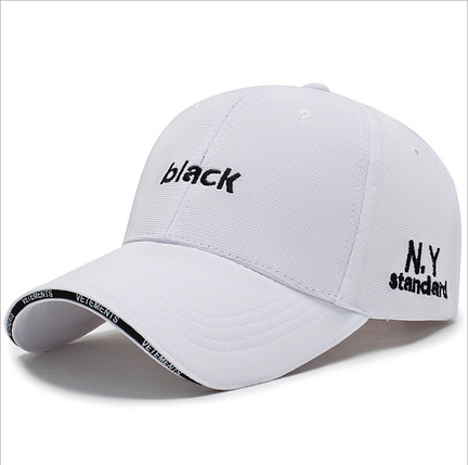 Кепка бейсболка Black N.Y Standart (Біла), фото 1