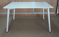 Стол пластиковый BARBERRY белый прямоугольный для открытых площадок дома, кафе, ресторана