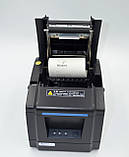 Термопринтер, POS, чековий принтер Xprinter XP-F600L USB чорний (XP-F600L), фото 3