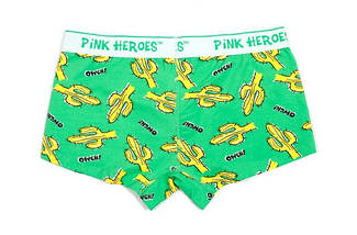 Чоловічі труси боксери Pink Hero Кактус Розмір L, фото 4