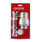 Комплект радіаторний кутовий 1/2" Koer KR 1320 з термоголовкою, фото 4