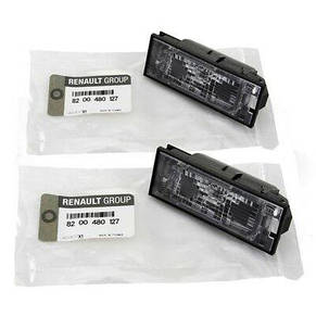 Renault (Original) 8200480127 — Підсвітка номерного знака на Рено Сцінік III, фото 3