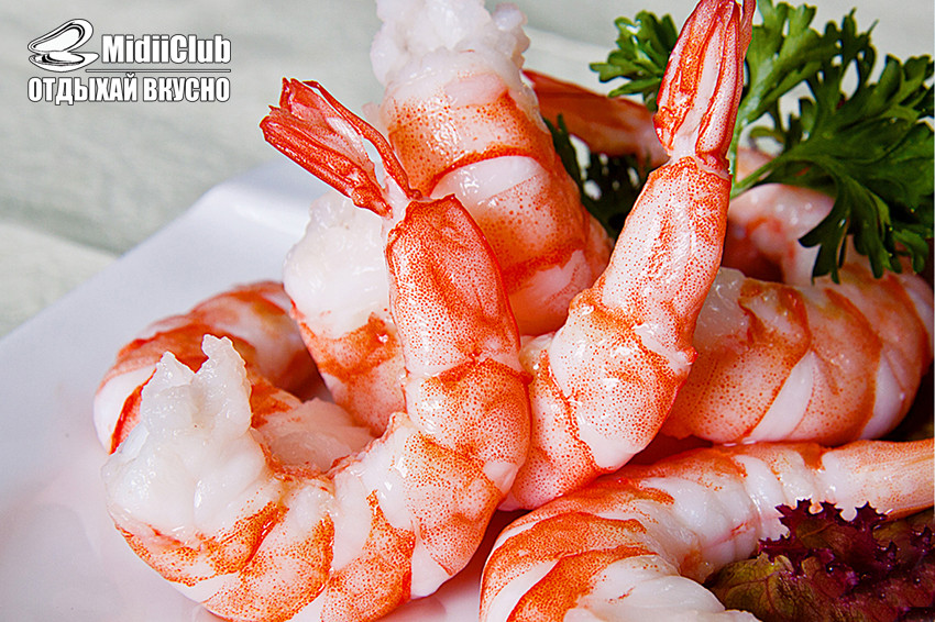 Креветка очищена Vannamei 31/40 з хвостом (варені) - фото 1 - id-p1094475771