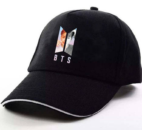 Кепка Бейсболка BTS Пак Чи Мін Чорна, фото 1