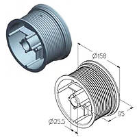 Барабан для намотування троса воріт Alutech гаражних і промислових секційних CD018N