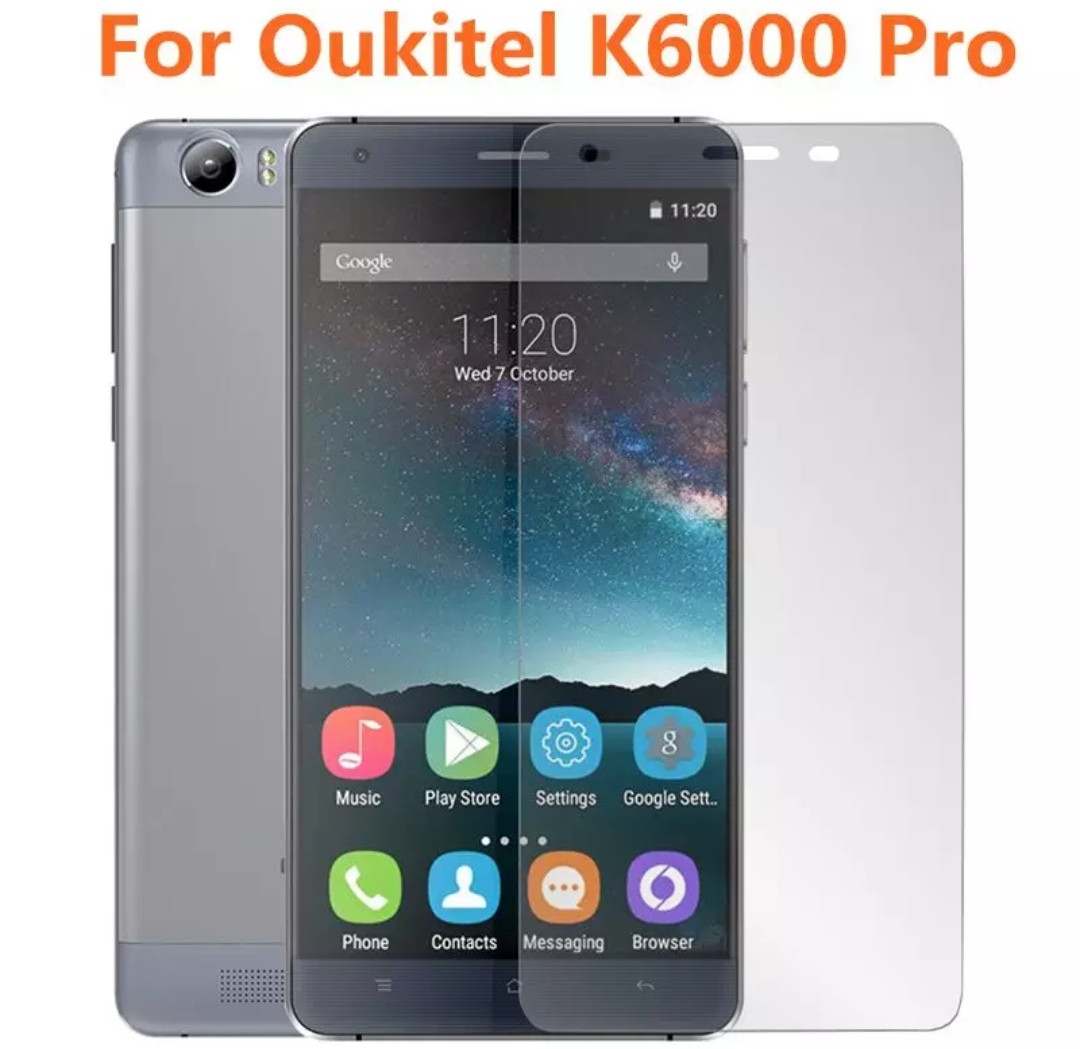 Захисне закалене скло для Oukitel K6000 PRO 0.26 mm Оригінал!