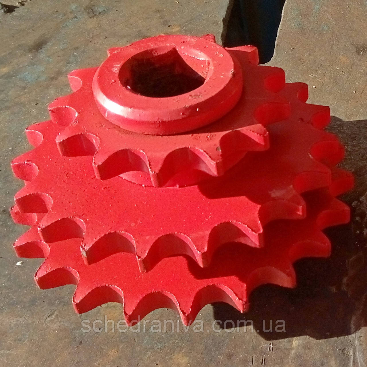 Блок зірочок СУПУ 00.1240 зернового механізму передач УПС, Веста