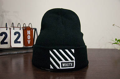Шапка OFF WHITE чорна Limited Edition