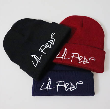 Шапка Lil Peep чорна Original Collection, фото 3