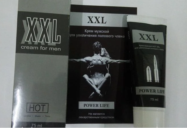 XXL Power Life HOT — Збудливий крем для чоловіків (XXL Павер Лайф Хот)