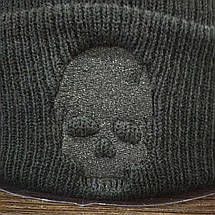 Шапка Skull Чорний Череп Чорна, фото 6
