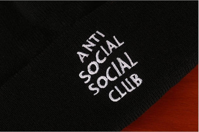 Шапка Anti Social Social Club ASSC Чорна Limited Edition, фото 3