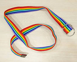 Ремінь Пояс Веселка 135 см, фото 5