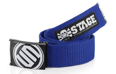 Ремінь Пояс Skull Stage UN Kiks Синій 110 см