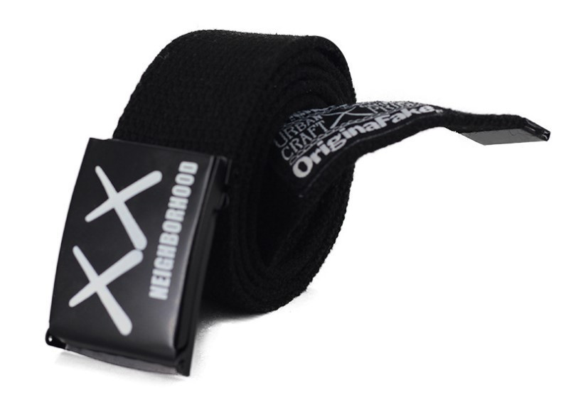 Ремінь Пояс XX Neighborhood Чорний 110 см