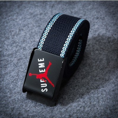 Ремінь Пояс Supreme Jordan Collection Синій 110 см