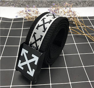 Ремінь Пояс Off White X Collection Срібний 110 см