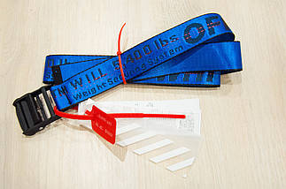 Ремінь Пояс Off White Original Belt Синій 150 см, фото 4