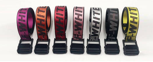 Ремінь Пояс Off White Original Belt Зелений 150 см, фото 4