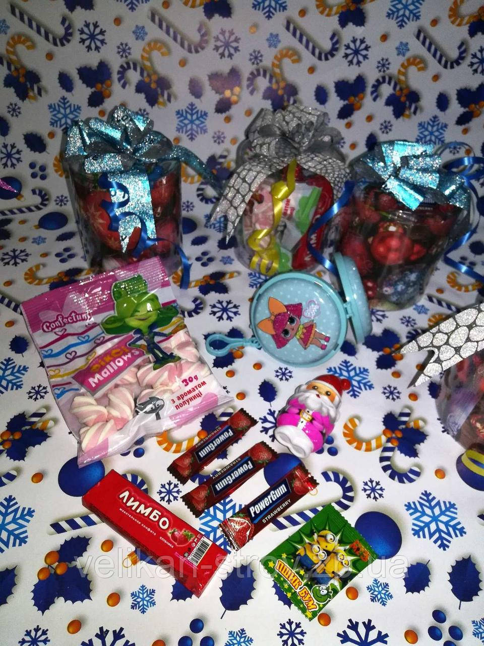 Новорічний солодкий подарунок Sundy Box T з гаманцем Лол