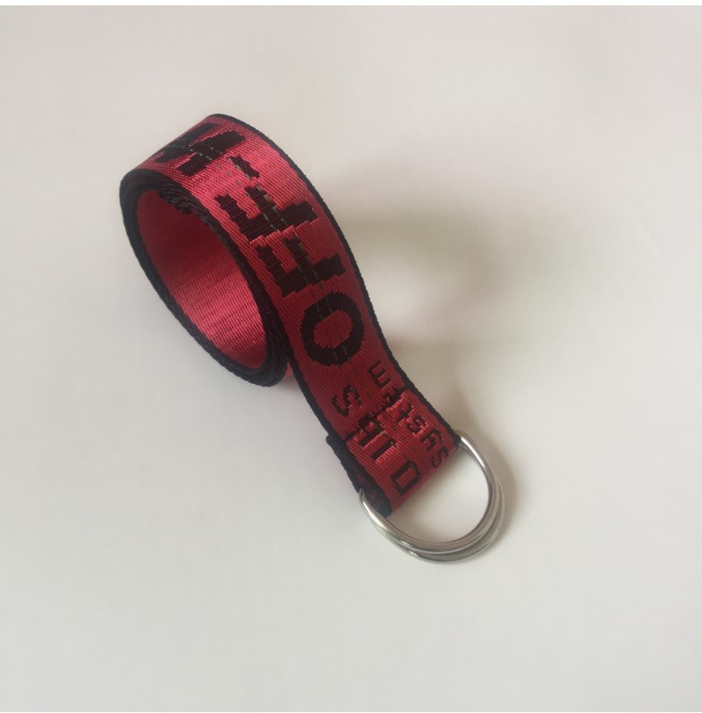 Ремінь Пояс Off White Червоний 150 см