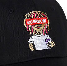 Кепка бейсболка Lil Pump Esskeetit Black чорна, фото 5